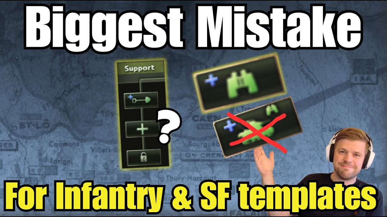 Biggest Mistake for Infantry & Special Forces templates - HOI4 Guide