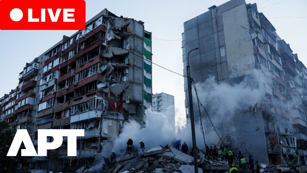 LIVE: Devastation in Kyiv After Russian Missile Strike Kills Seven, Building Torn Apart | APT