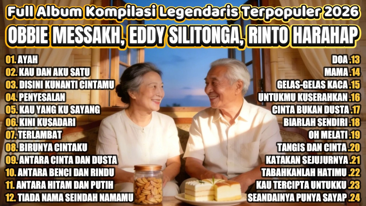 Full Album Terbaik OBBIE MESSAKH, EDDY SILITONGA, RINTO HARAHAP❤️Lagu Kenangan Paling Menyentuh 2026