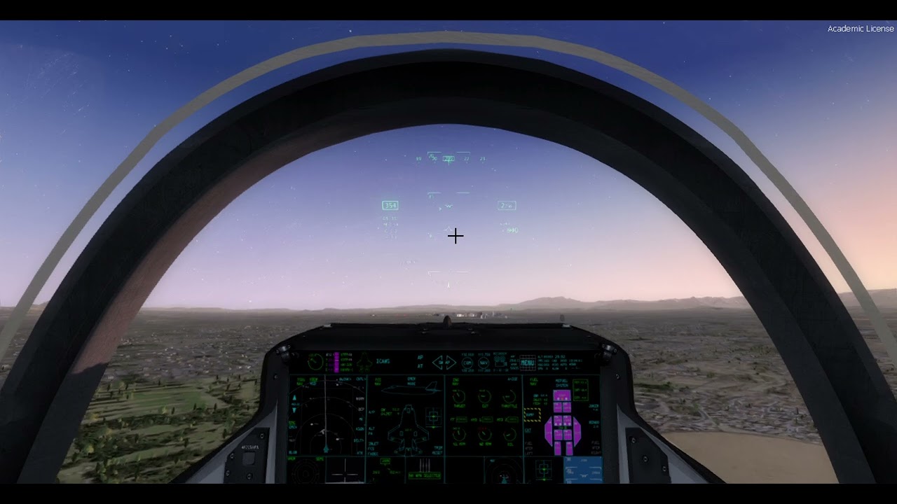 F-35A takeoff @Nellis (Agile Combat Employment research) [P3Dv4.5]