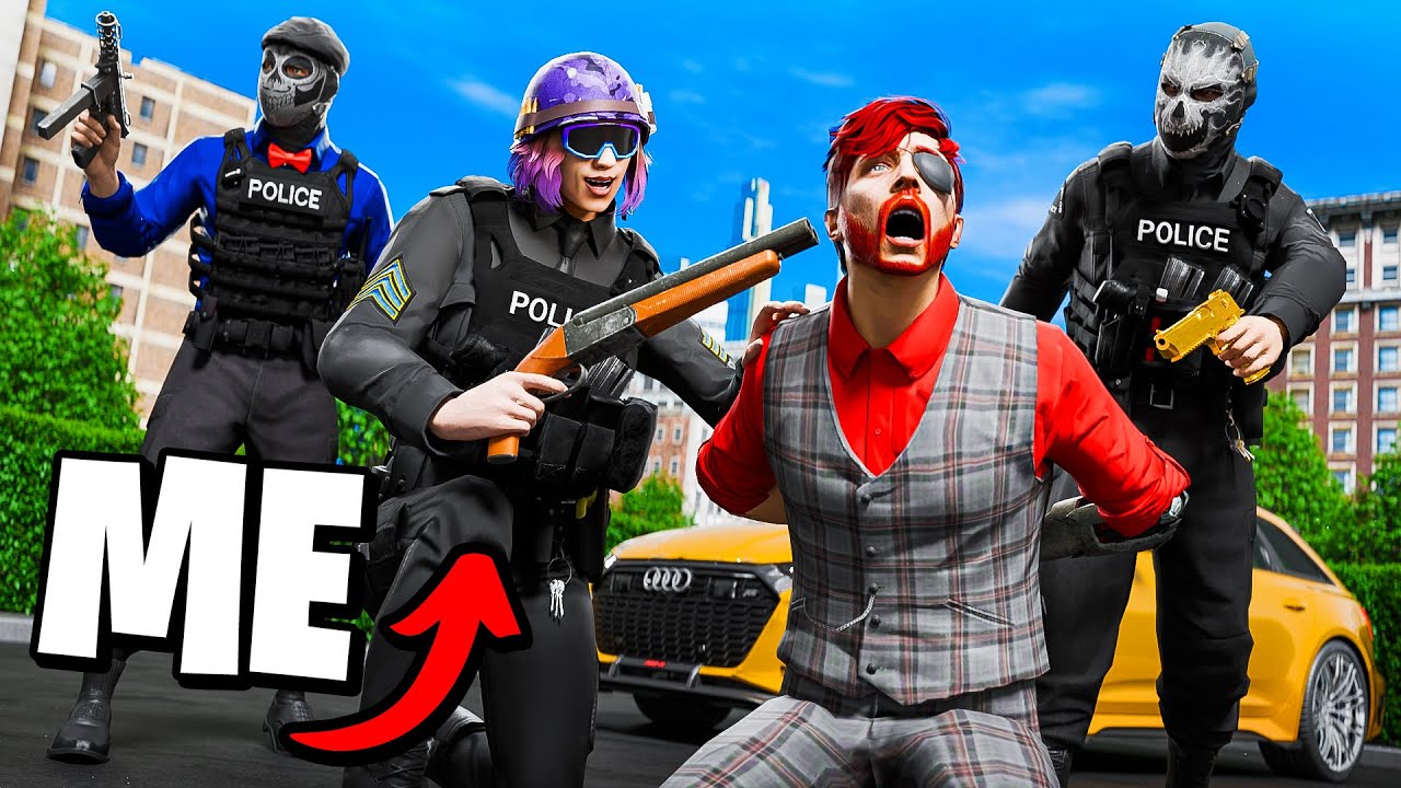 Criminals BECAME REAL Cops In GTA 5 RP
