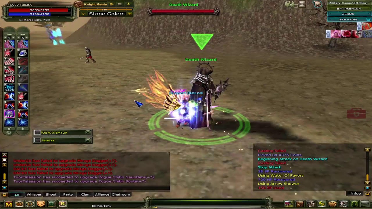 Knight OnLine SG GG AFK FARM + EXP