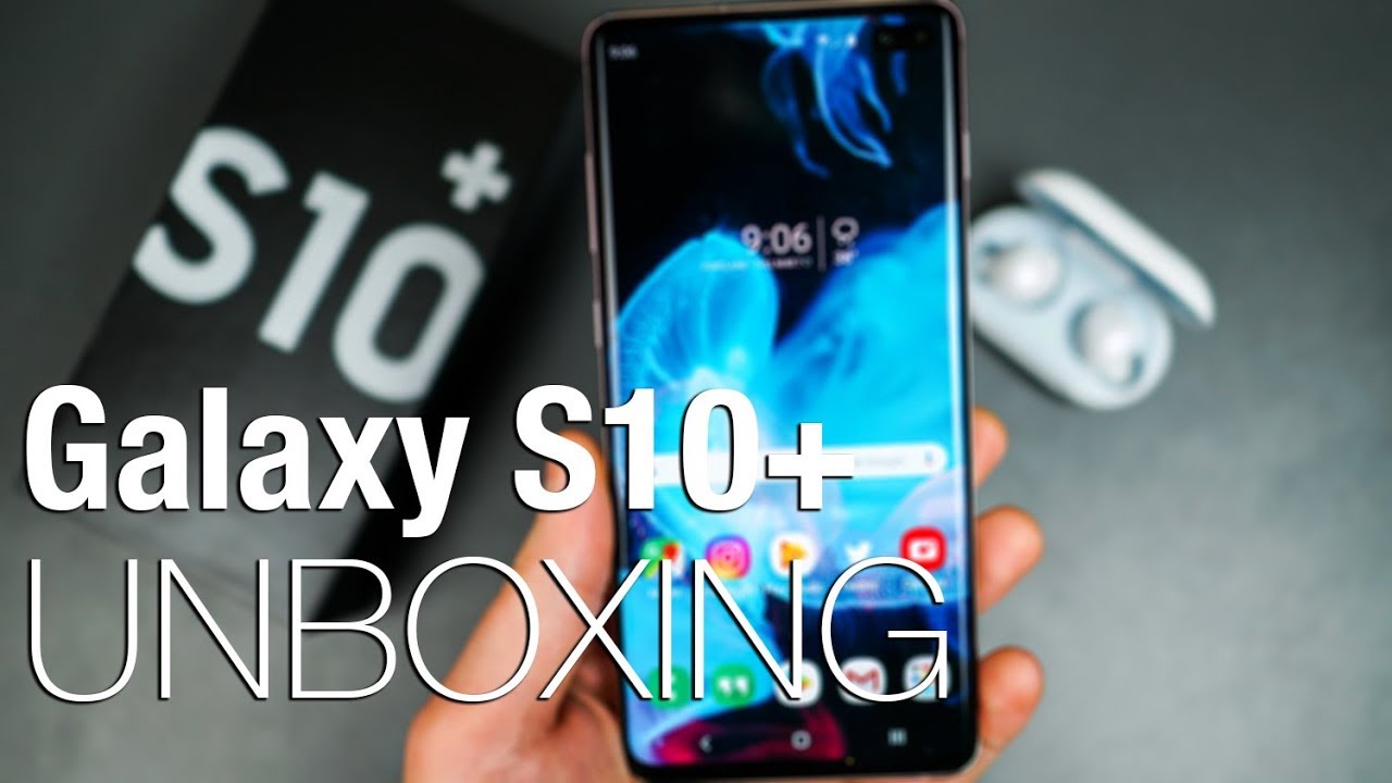 Samsung Galaxy S10+ Unboxing!