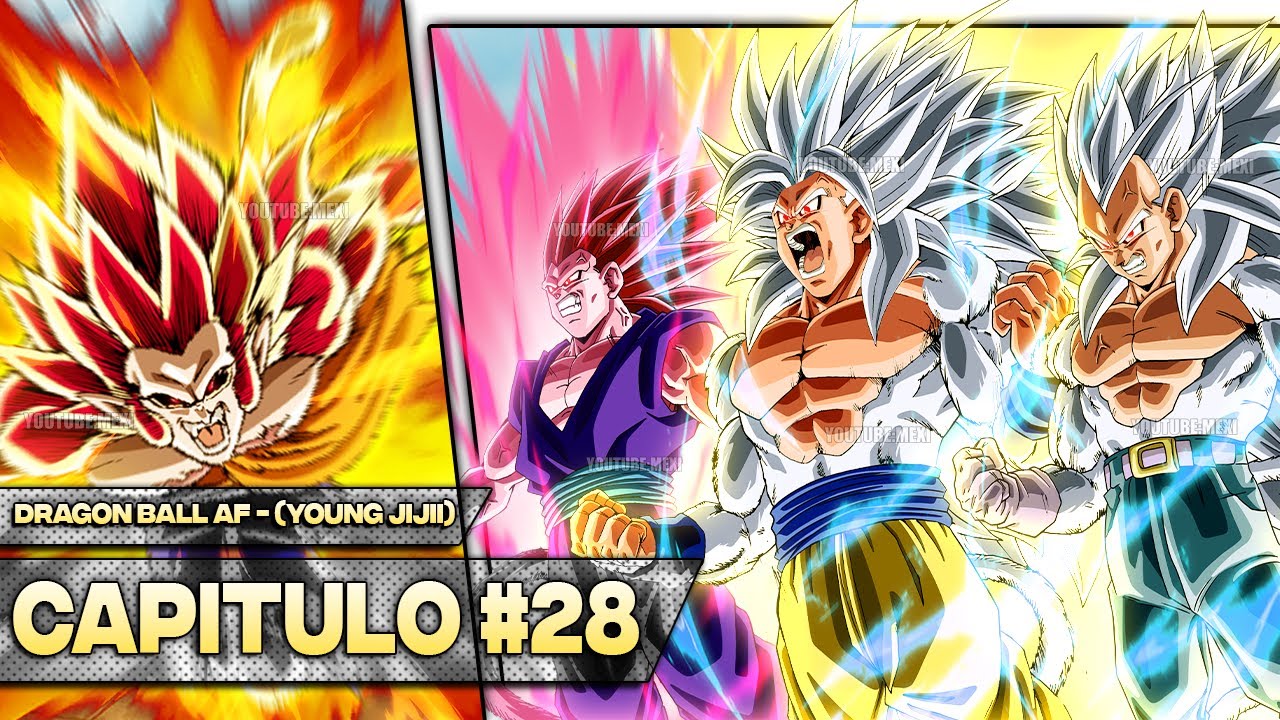 Dragon Ball AF (Young Jijii) Capitulo 28 | Goku, Vegeta y Gohan vs El SSJ Legendario