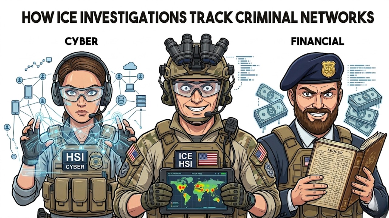 How I.C.E Investigations Track Criminal Networks