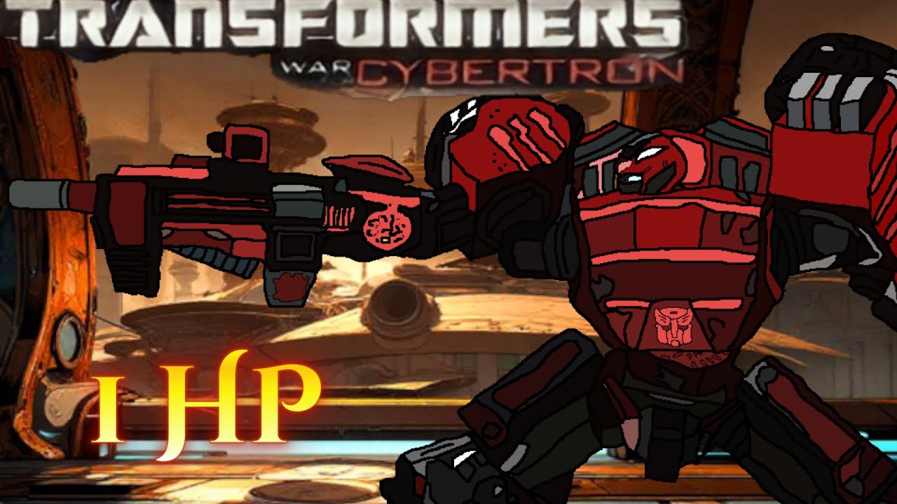 Трансформеры Битва за Кибертрон с 1 ХП!
