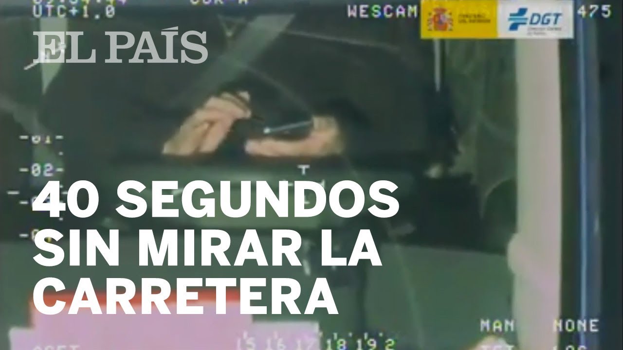 Una distracci&oacute;n al volante de 40 segundos | EL MOTOR