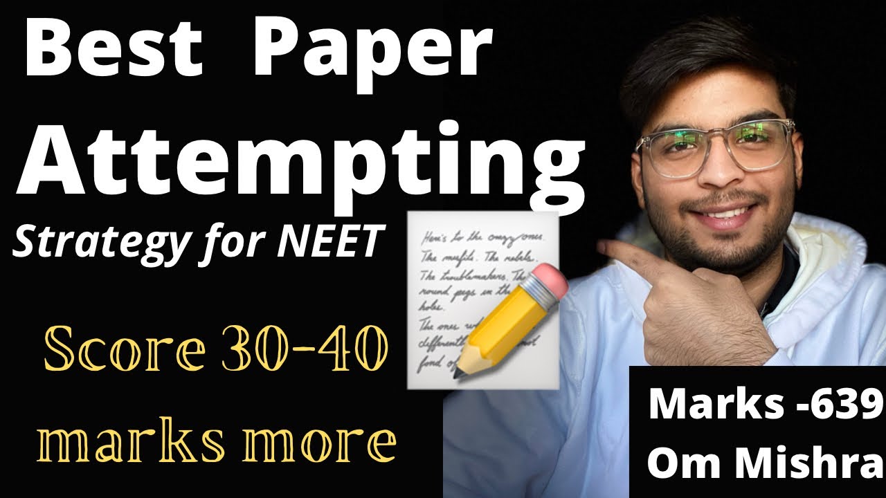 Best strategy for Paper attempting in NEET | #neet #neetmotivation #neet2022 #mbbs #droppertotopper