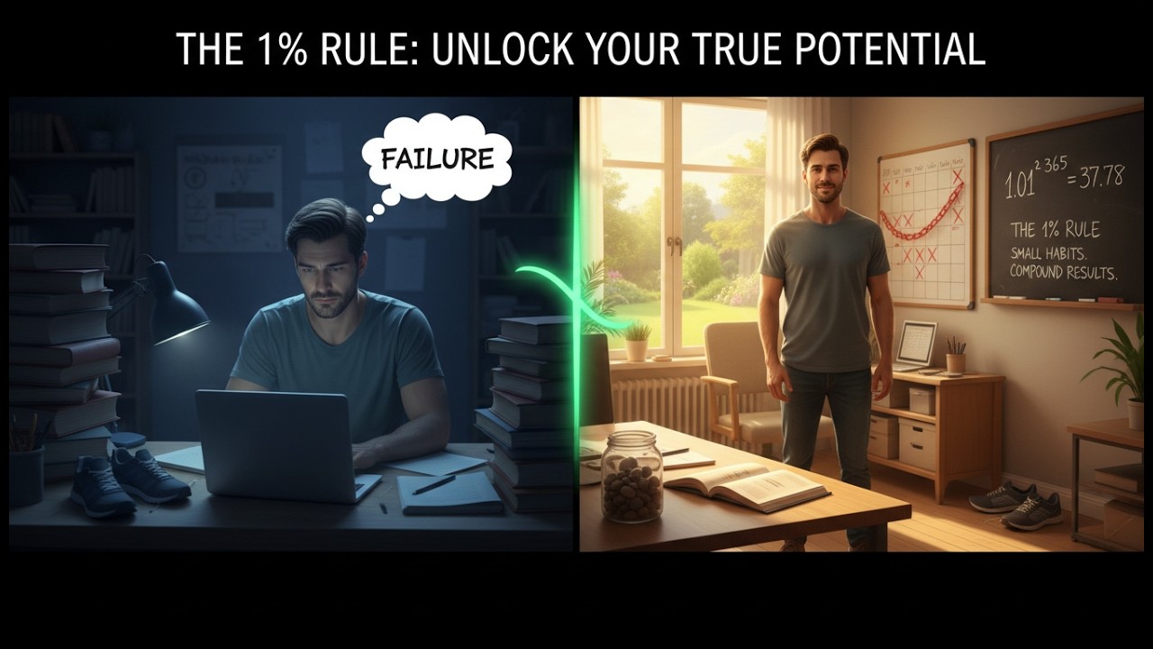 Never Give Up: The Power of the 1% Rule for Success | Mindset Shift Tales