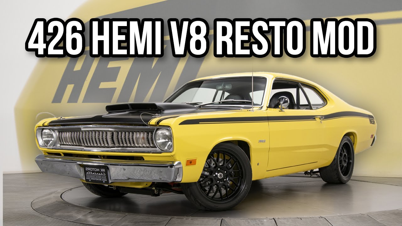 Hemi-powered 1970 Plymouth Duster Restomod 426 Hemi V8 Auto  -  FOR SALE  -  #137425