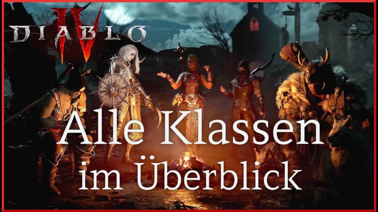 Welche Klasse wählen in DIABLO 4? | Klassenübersicht