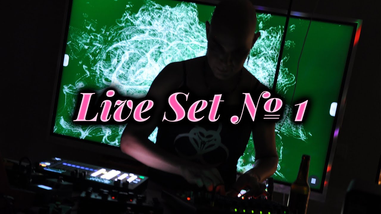 CyberGwen's First Concert (no talking) — DAWless Acid Industrial Techno Live Set w/ Edge Echolocator