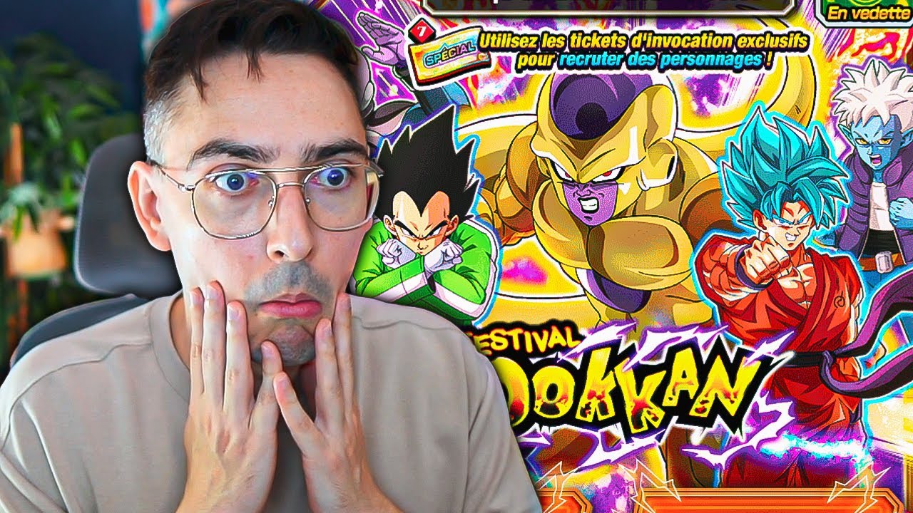 LE BRAQUAGE DE L'ANN&Eacute;E... INVOCATION GOLDEN FREEZER TAG GOGETA LR TEC ! DOKKAN BATTLE