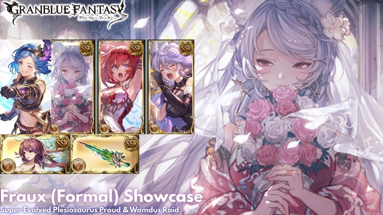 Granblue Fantasy Fraux (Formal) Showcase with Waifu Team Full Auto  | Earth Magna 3 Kengo