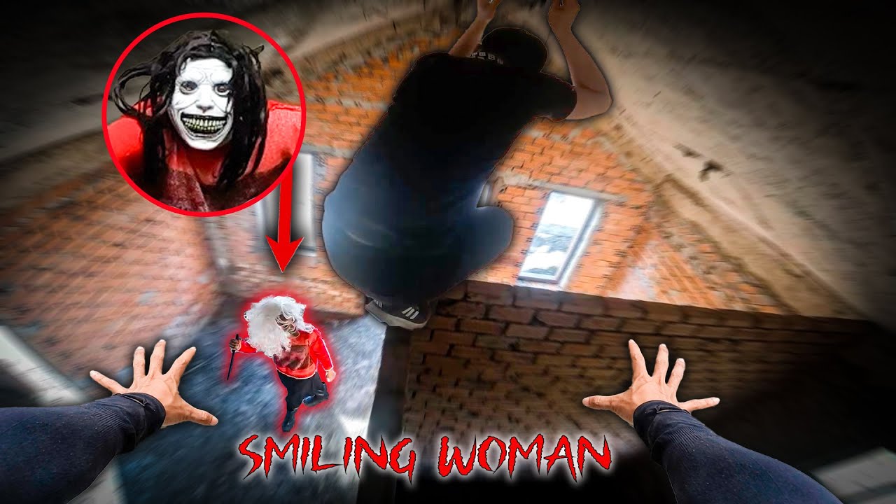She Won’t Stop Smiling… RUN! 😨 Smiling Woman Parkour POV Chase ( story action )