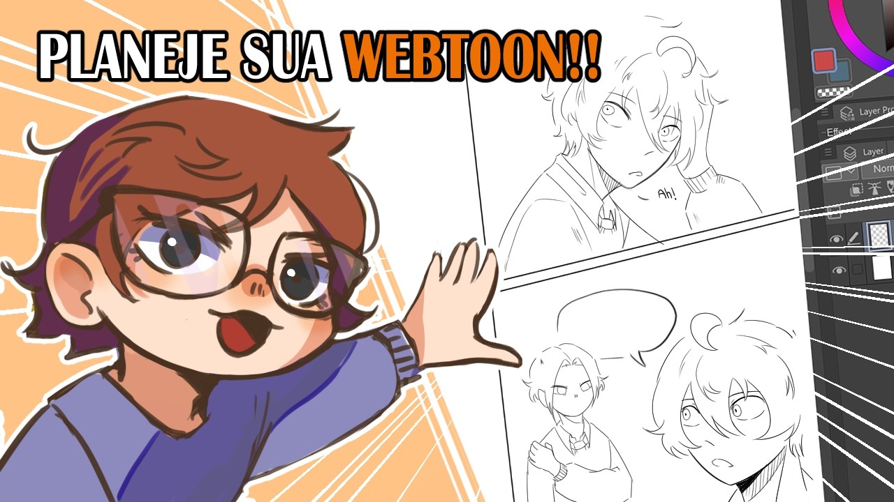 Como PLANEJAR a história de sua WEBTOON do Zero