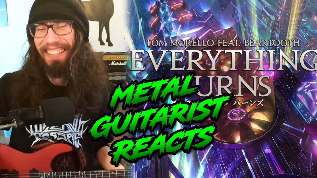 Профессиональный метал-гитарист РЕАГИРУЕТ: саундтрек к FFXIV - Everything Burns