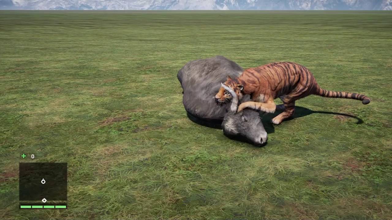 Far Cry 4-Wild Animals Hunt Animation