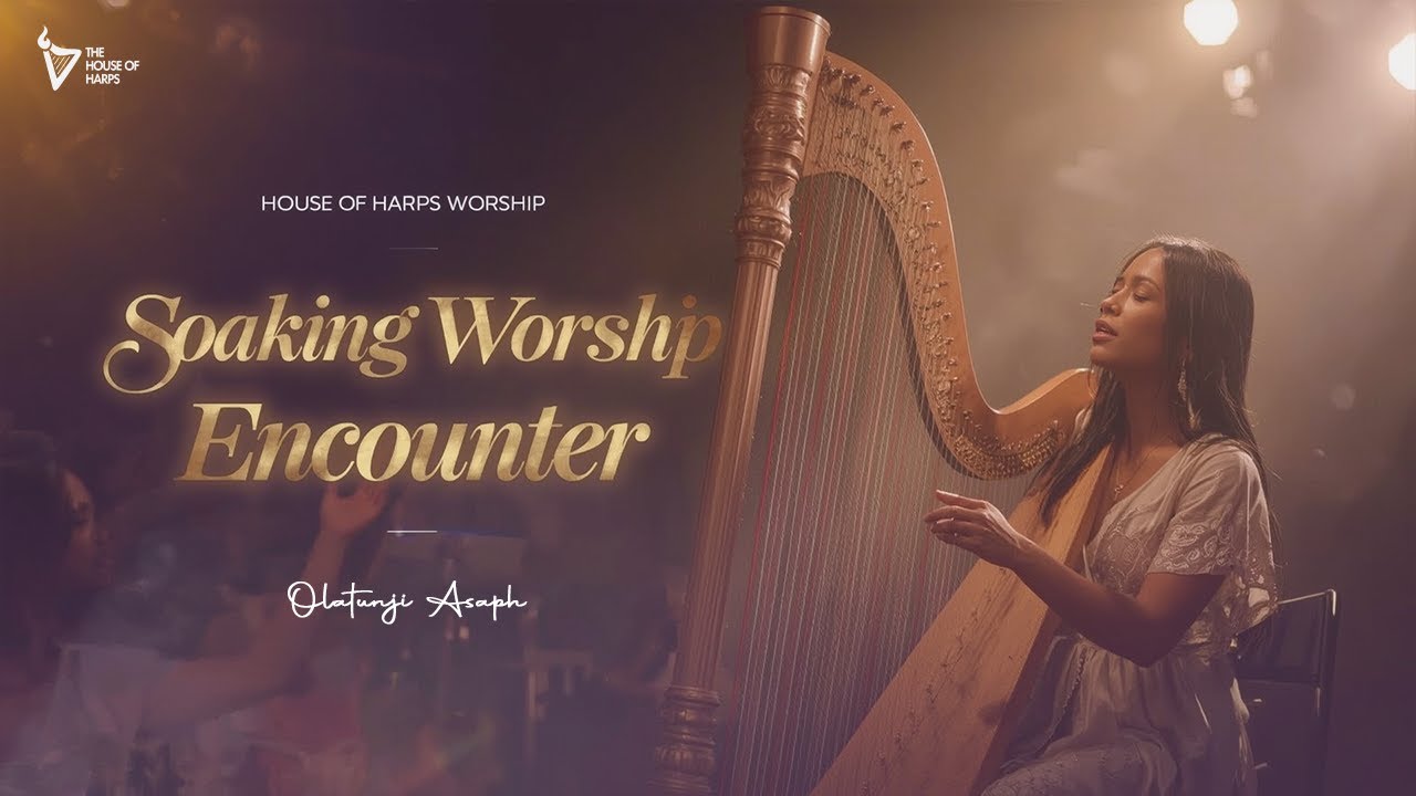 Soaking Worship Moment With Olatunji Asaph - House Of Harps Worship