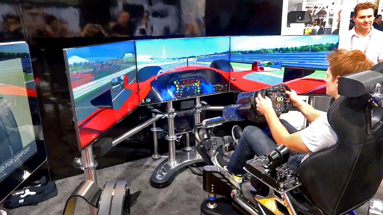 $50,000 Racing Simulator -- Thrustmaster T500RS (CES 2013)