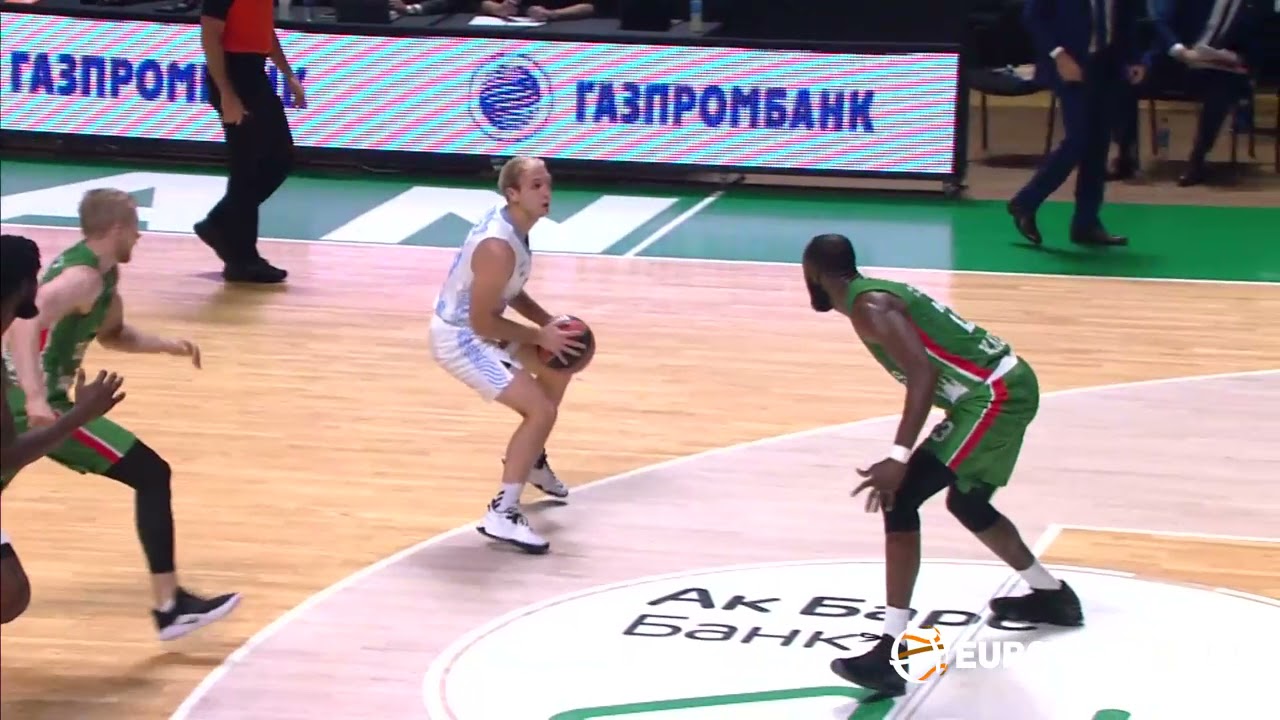 Unics Kazan-Zenit st. Petersburg 69-70: Conner Frankamp (18 points)