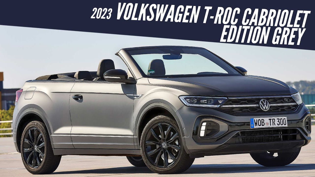 2023 Volkswagen T-Roc Cabriolet Edition Grey | AUTOBICS