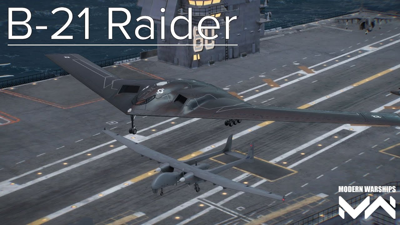 B-21 Raider - Best Bomber for Burst Damage! - Modern Warships