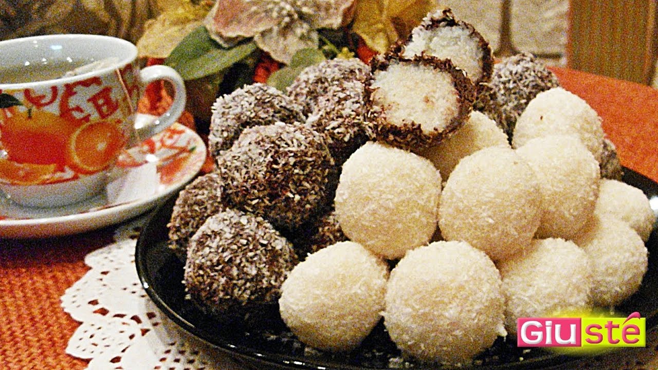 Boules à la noix de coco et ricotta