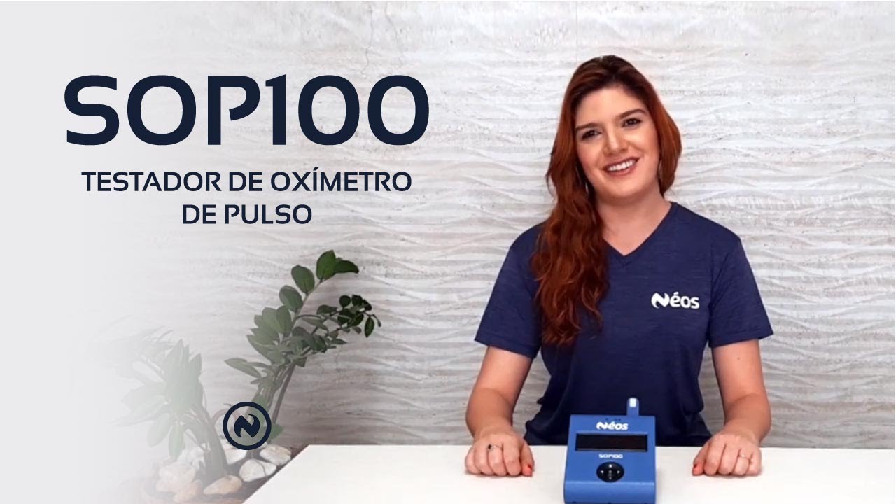 Testador de Oximetria de Pulso SOP100 - Néos