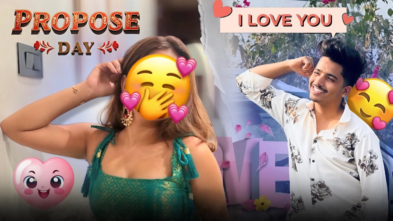 Propose prank💜😂🙈|| Marathi vlogs🥰|| ankit sakpal 04💫