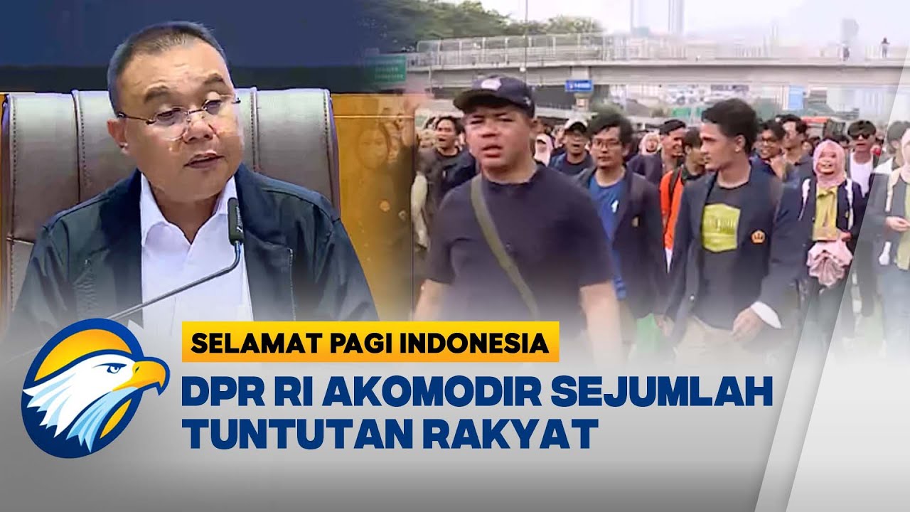 Wakil Ketua DPR RI, Sufmi Dasco Umumkan Kesepakatan Baru DPR Soal Tunjangan [Selamat Pagi Indonesia]