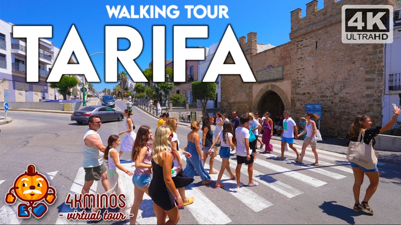 TARIFA | VERANO 2024 | 4K UHD | Walking Virtual Tour Spain