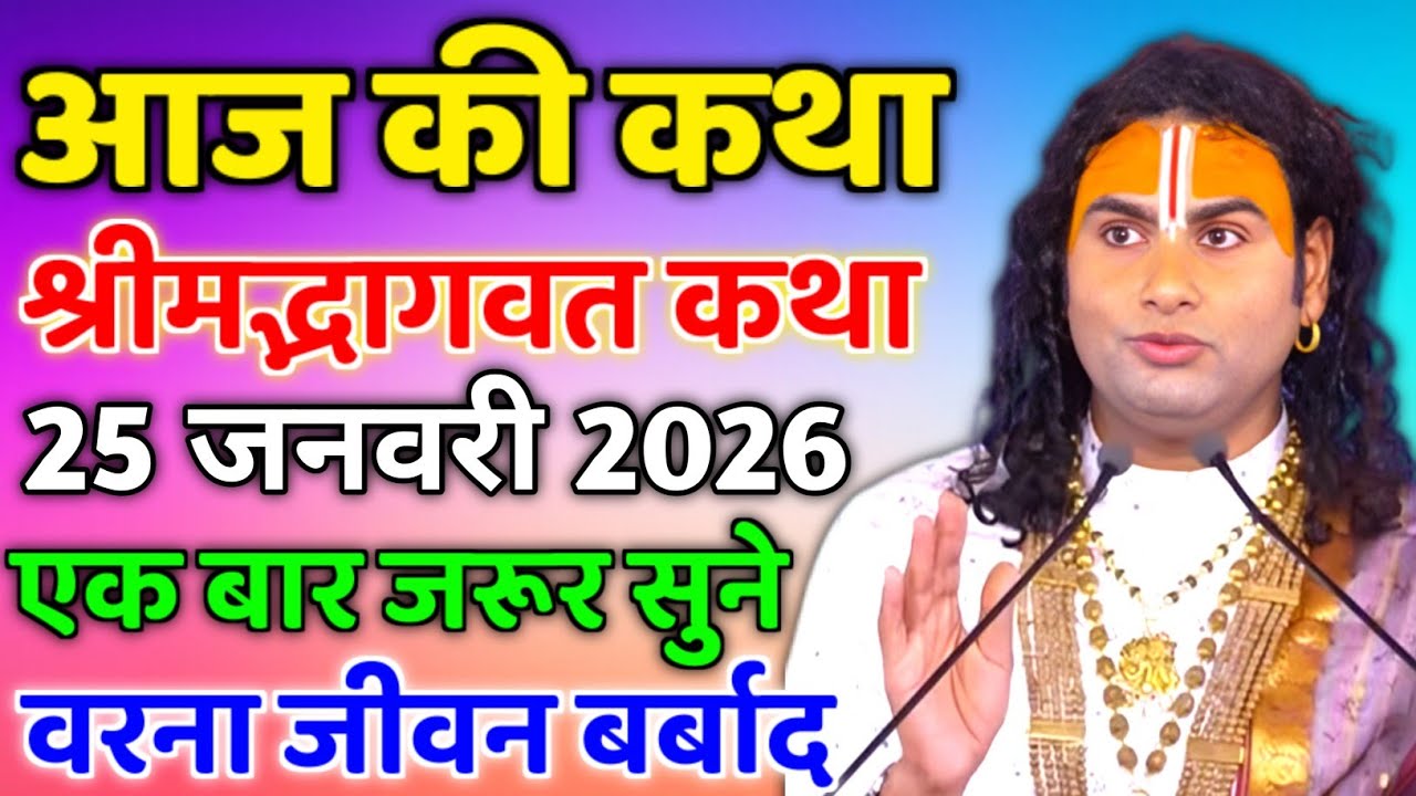 आज की कथा 23 जनवरी 2026 श्री अनिरुद्ध आचार्य जी महाराज स्पेशल कथा #aniruddhacharya