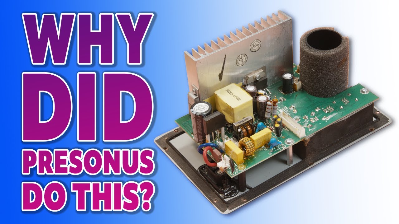 Мои динамики для видеомонтажа СДОХЛИ! 😱 Зачем Presonus ЭТО СДЕЛАЛ?! Ремонт Eris 3.5 без питания