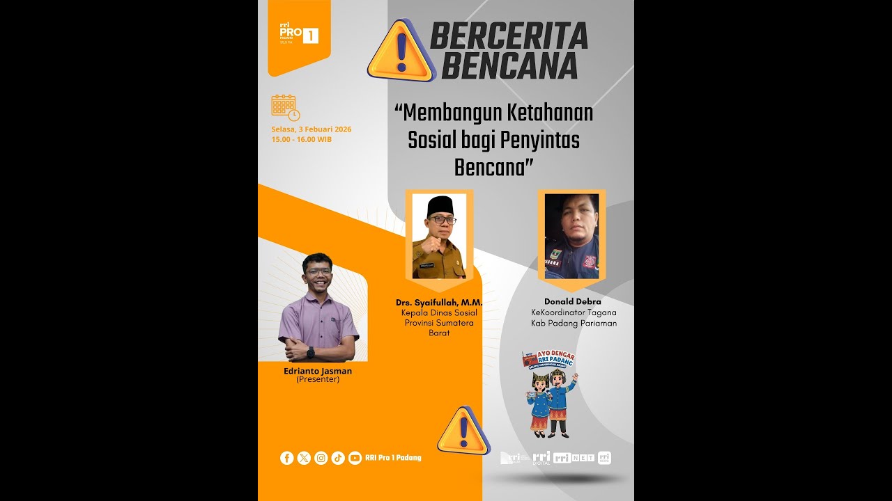 BERCERITA BENCANA || SELASA, 3 FEBRUARI 2026