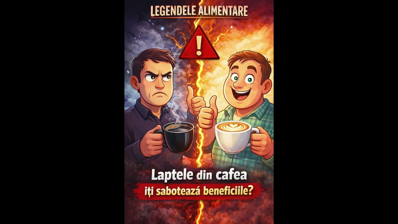 Legenda laptelui care altereza beneficiile cafelei YT