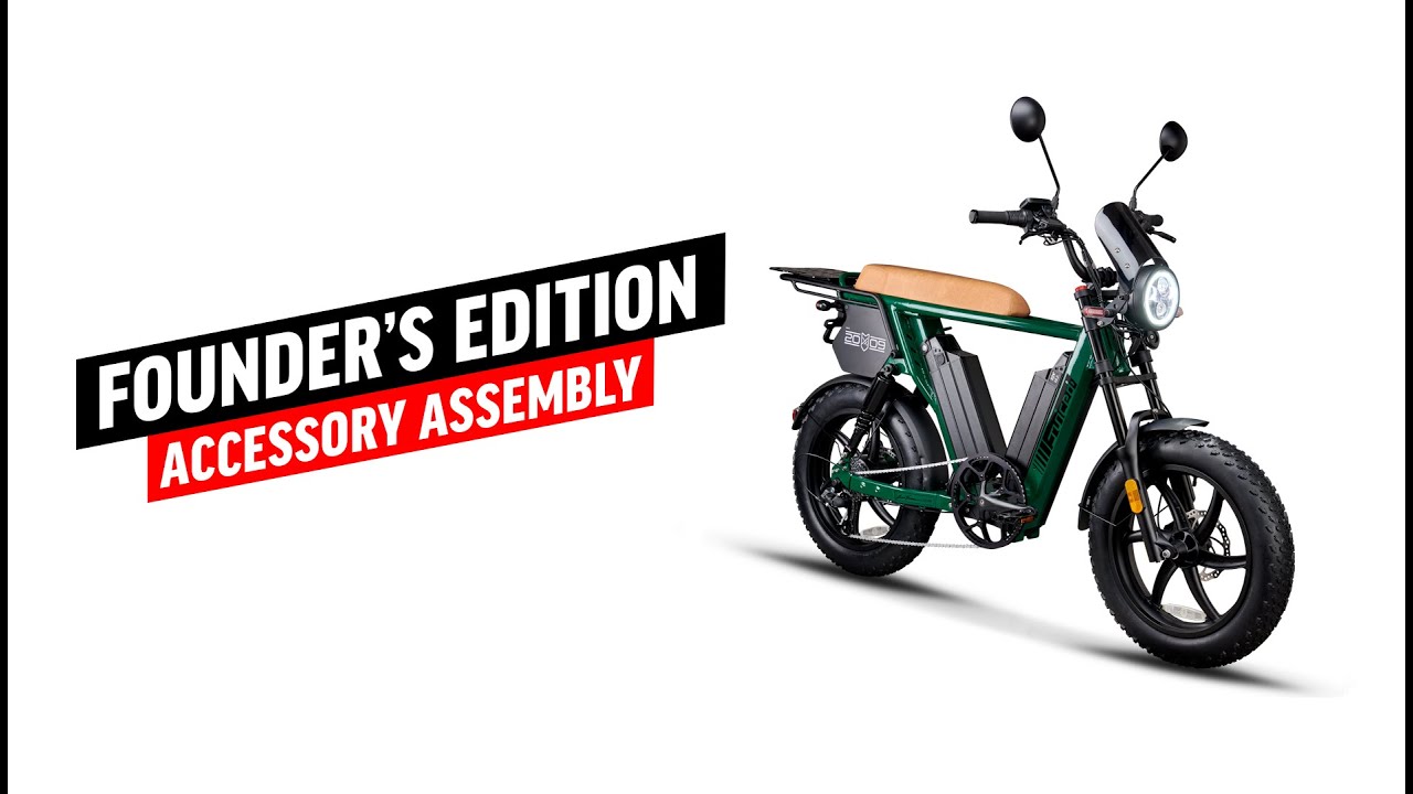 Juiced Bikes HyperScrambler 2 Founder's Edition Accessory Assembly
