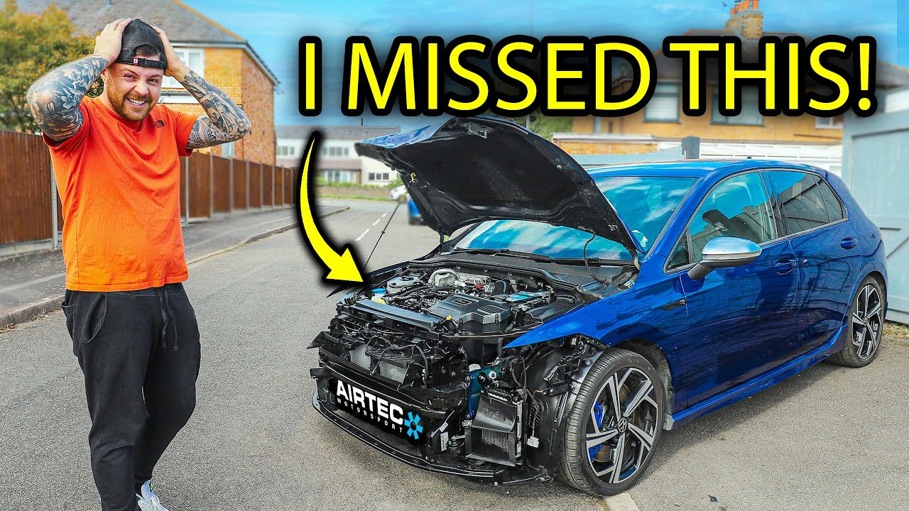 ВОССТАНОВЛЕНИЕ МОЕГО АВАРИЙНОГО VW MK8 GOLF R
