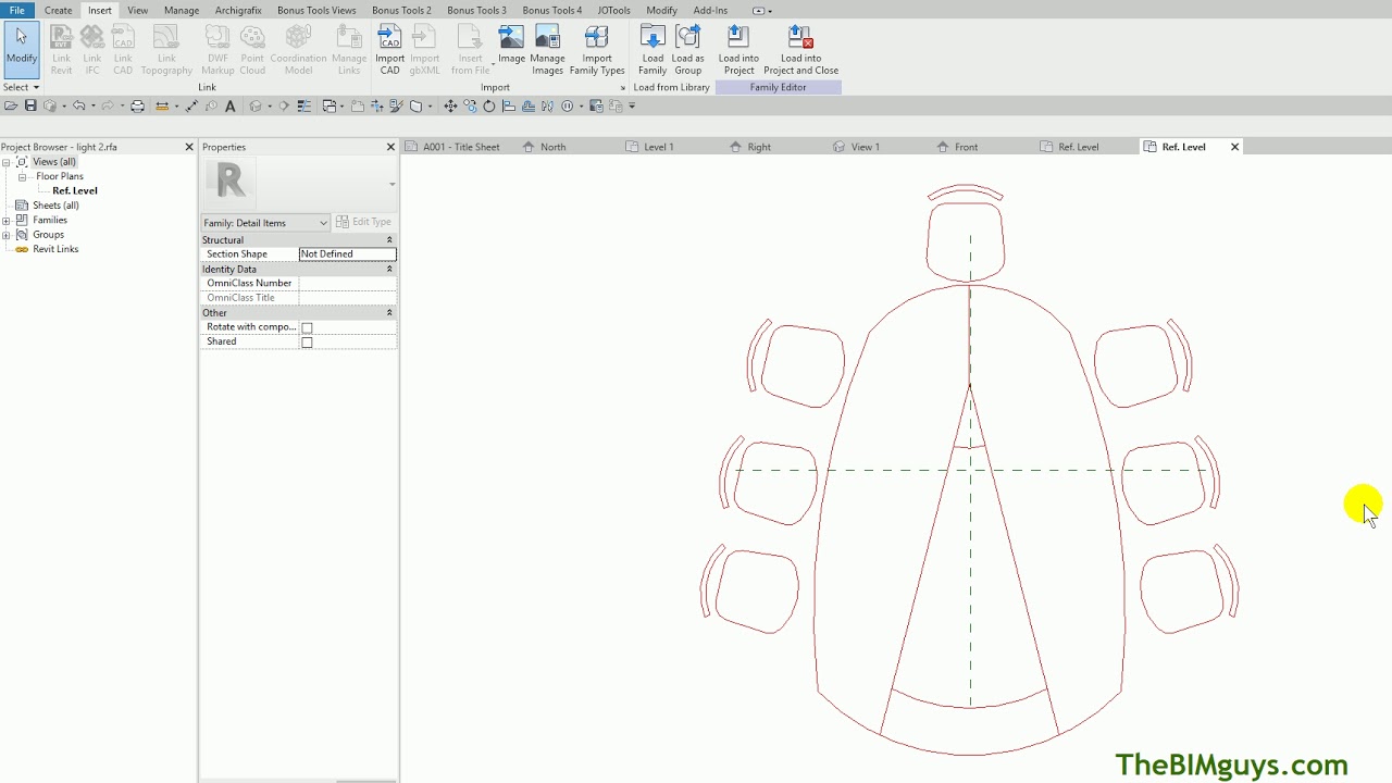 Revit - Converting CAD files to familes and detail item families - CADtechSeminars.com