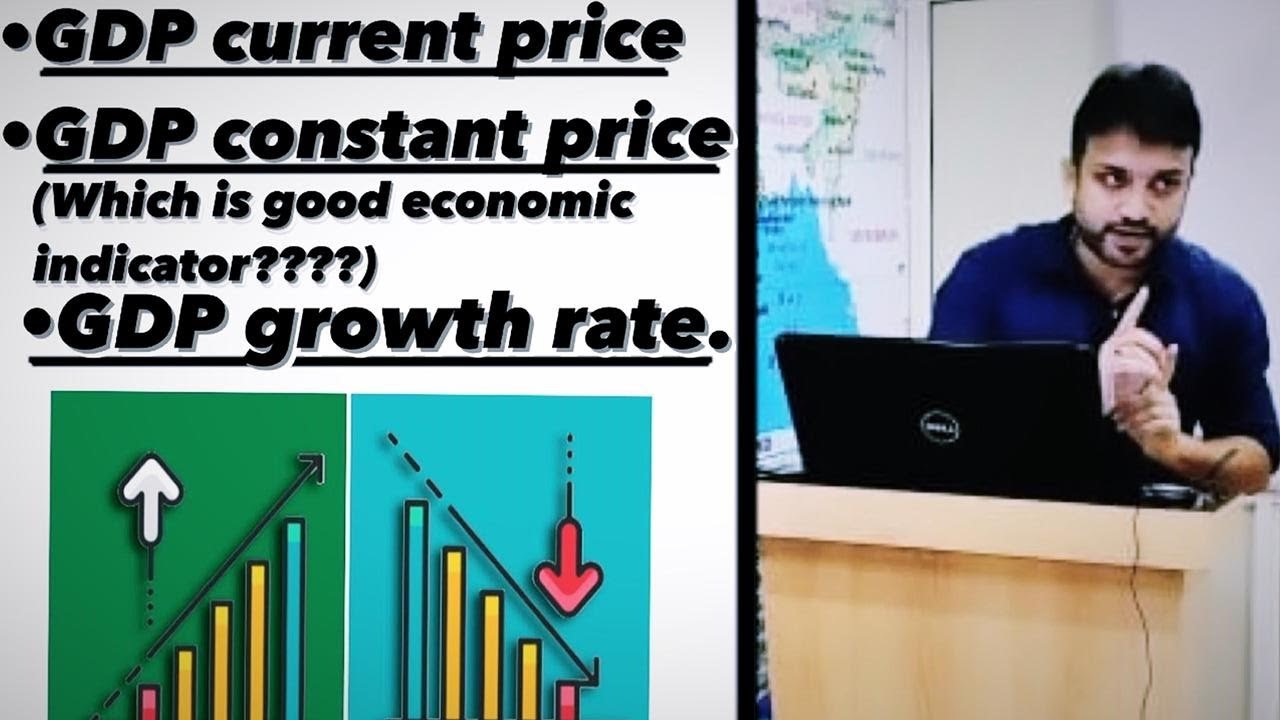 GDP at constant prices vs current prices | in hindi | GDP growth rate India | Real and nominal GDP |