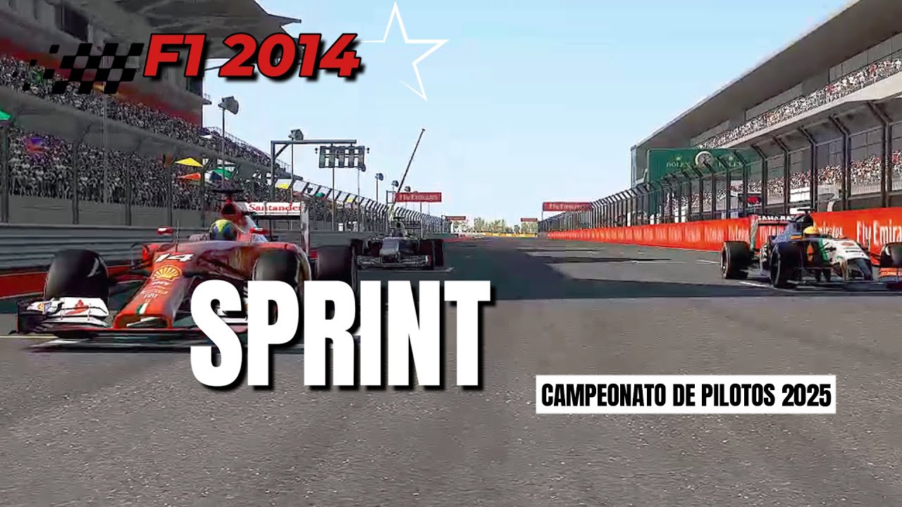 Carrera SPRINT en F1 2014 | Primera vuelta CAÓTICA!!