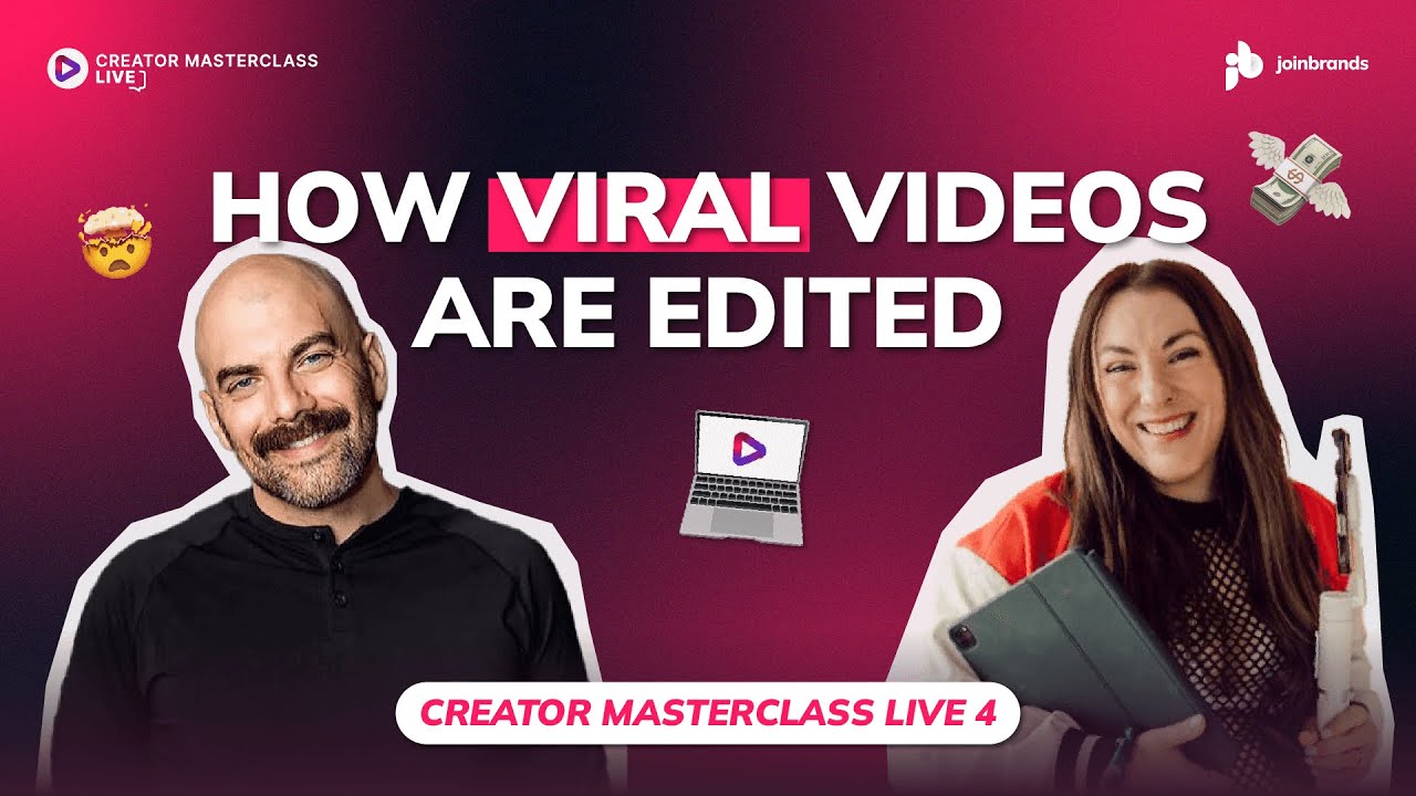 Masterclass #4 - Editing for Virality: Cuts, Transitions, Sound Design & Timing