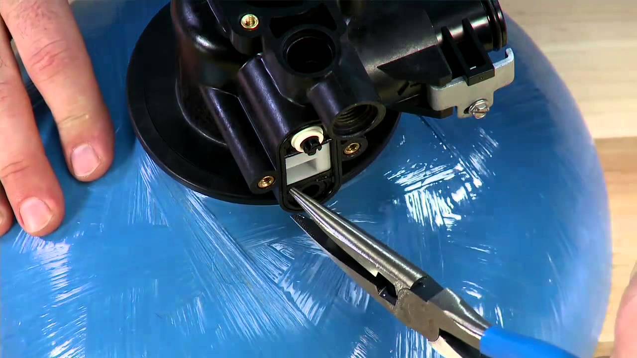 Desmontaje de la válvula de control Fleck 5800