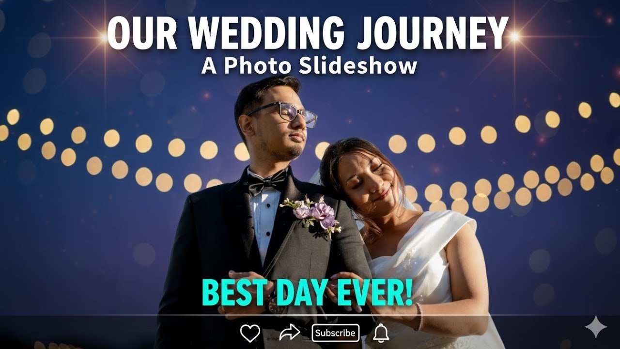 Our Wedding Journey | A Photo Slideshow