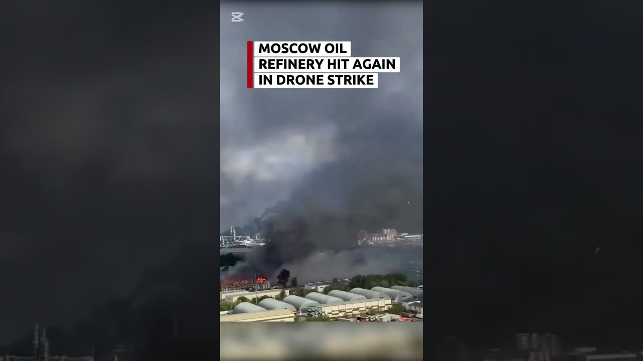 Breaking: Moscow Oil Refinery Under Drone Assault