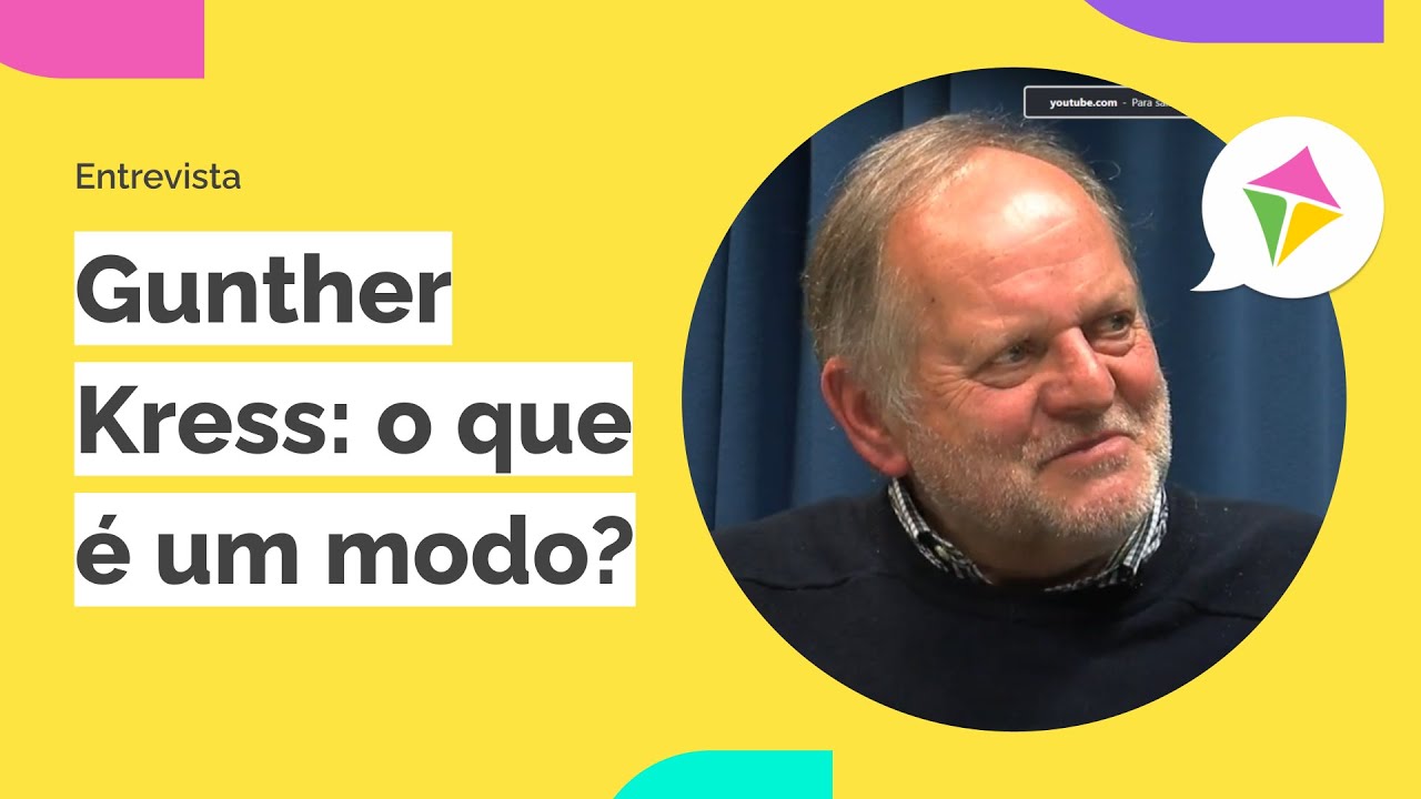 Gunther Kress: o que &eacute; um modo?