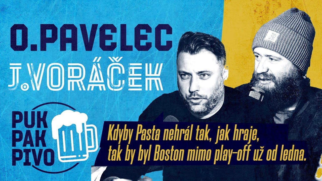 O. PAVELEC, J. VORÁČEK - Bez Pasty by byl Boston už od ledna mimo play-off. I Puk Pak Pivo 