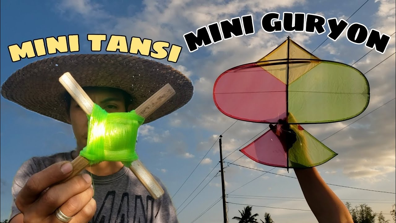 Pinalipad kuna mini guryon.