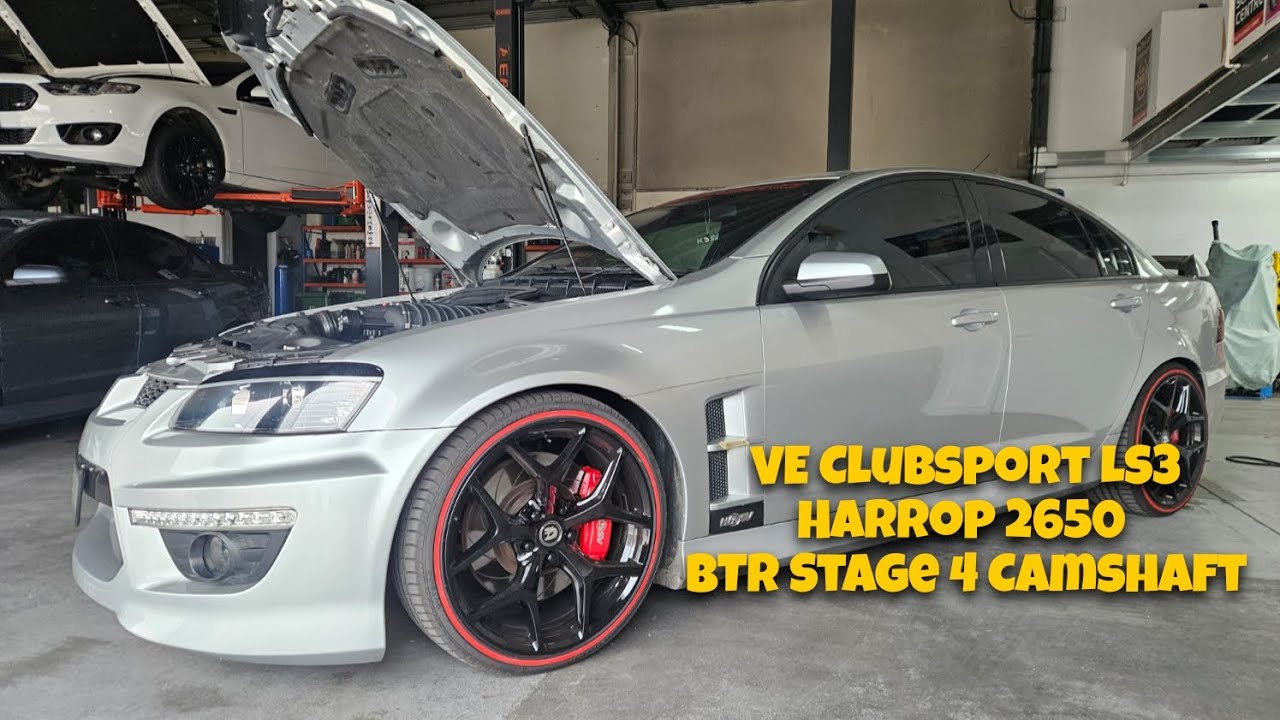 Holden LS3 Harrop 2650 supercharger & BTR Stage 4 PDS Camshaft