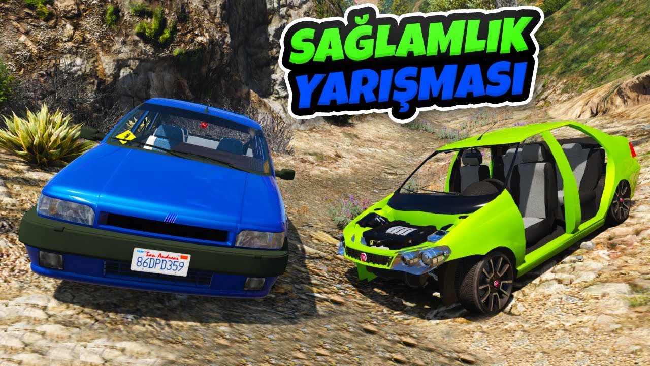 Fiat Ailesi Arabalar Sağlamlık Yarışına Katılıyor - GTA 5